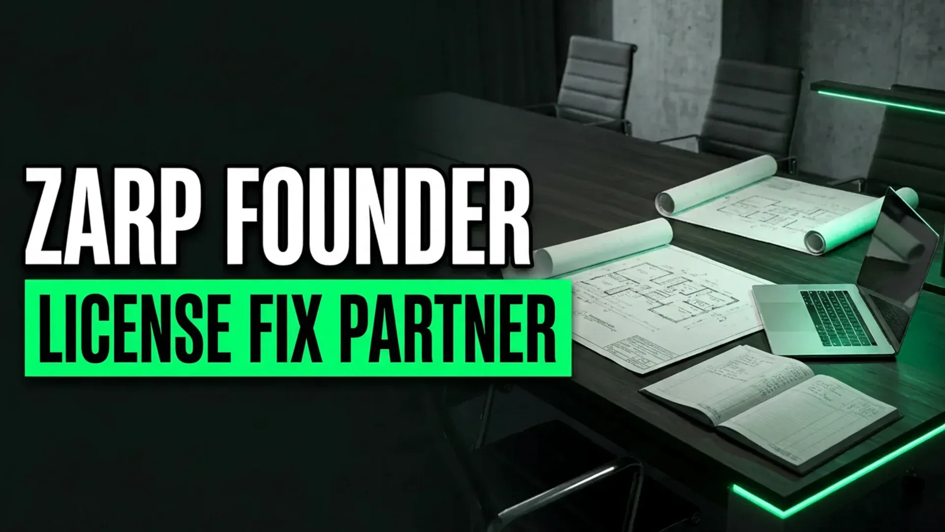 Zarp Studio founder and the License Fix School partnership
