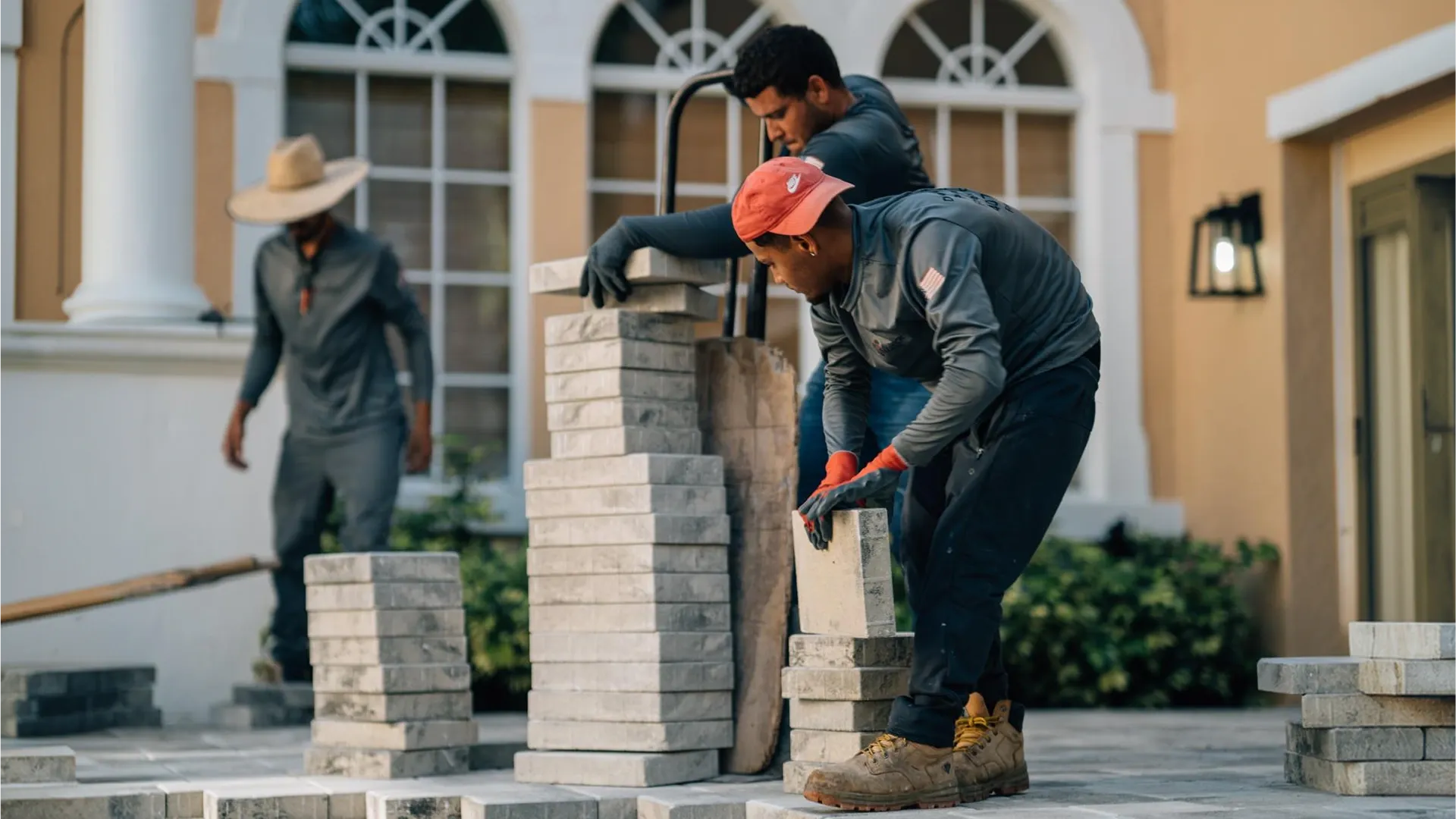Professional patio paver installation in Florida Professional patio paver installation in Florida