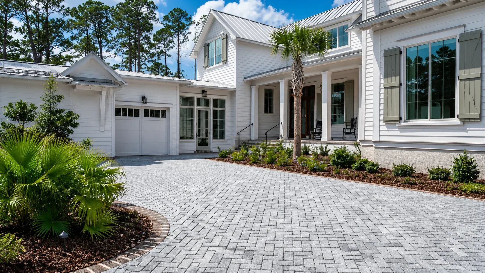 Brick paver driveway Horizon West, Florida Brick paver driveway Horizon West, Florida