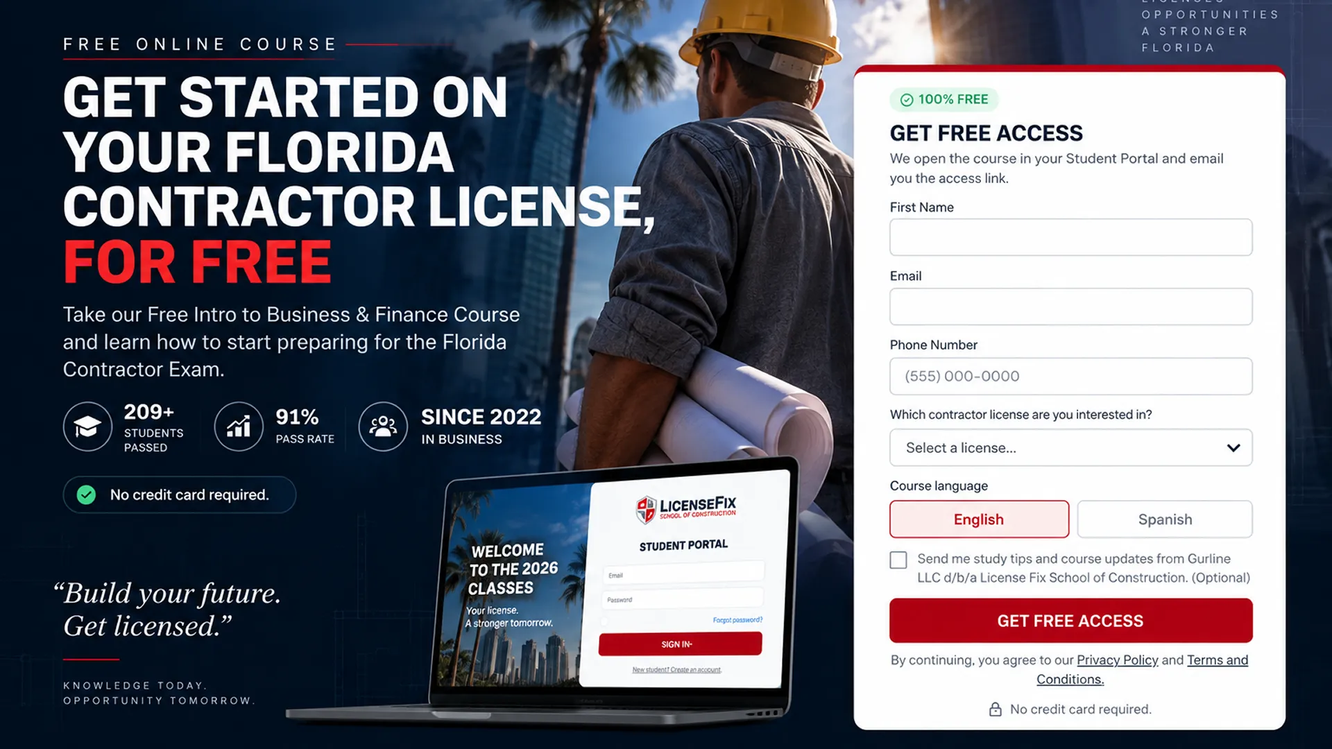 Florida Contractor Exam Practice Questions CTA