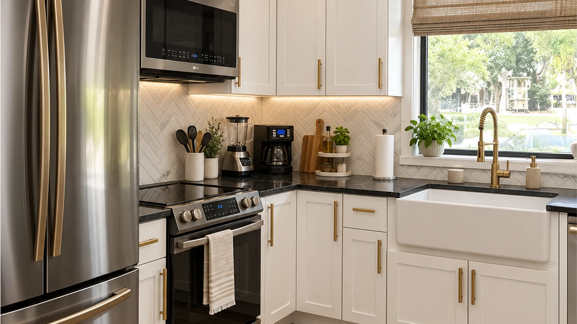 Homeowner enjoying a clean home after professional house cleaning in Wesley Chapel