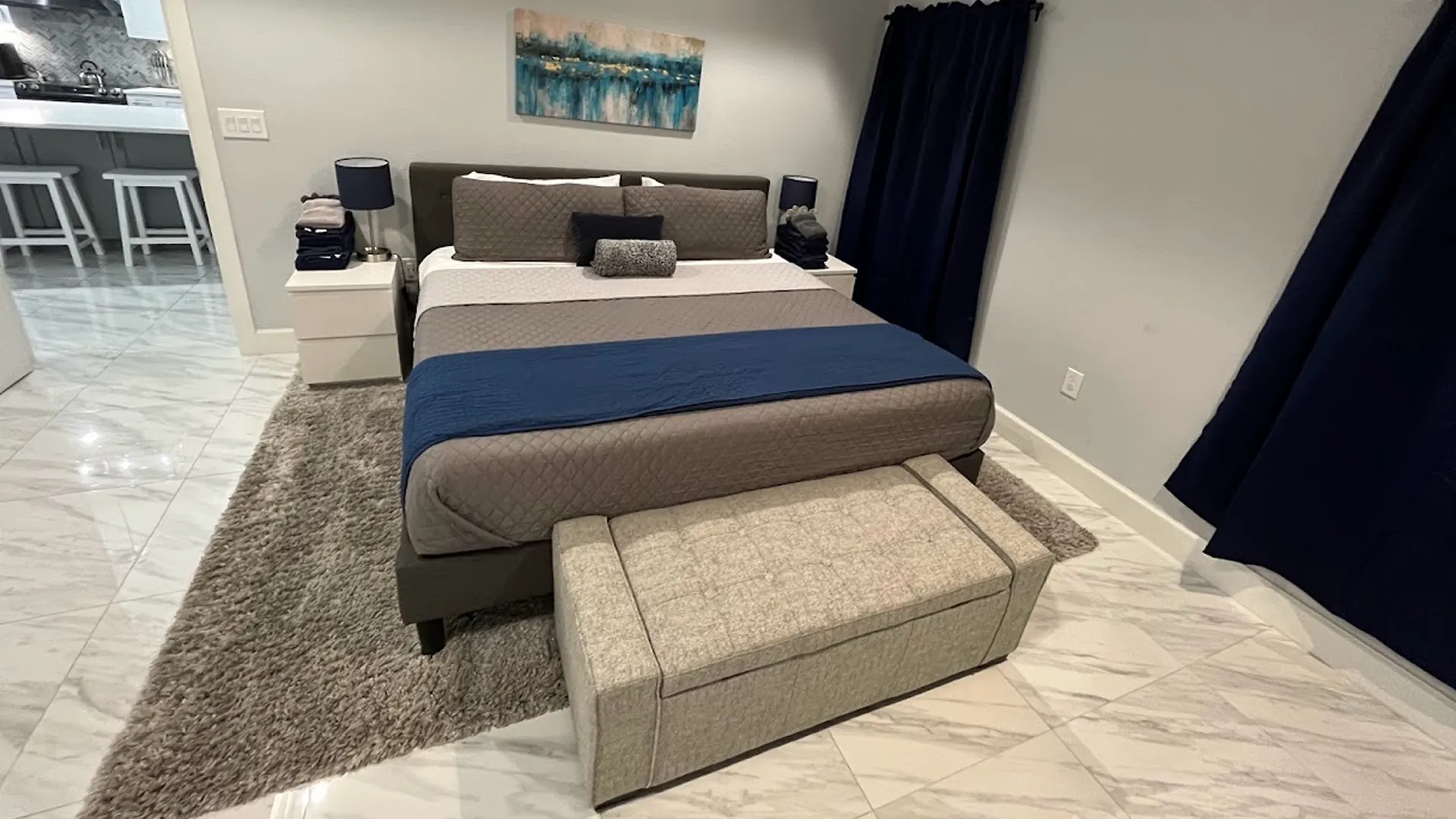 Clean home ready for guests after fast residential cleaning in Orlando