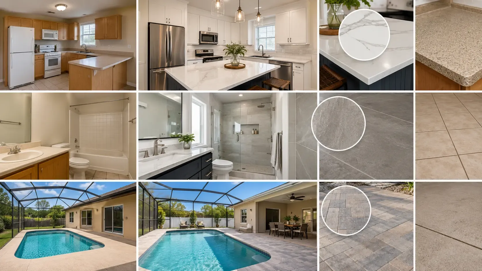 Home improvements and renovation ROI in Cape Coral planning illustration