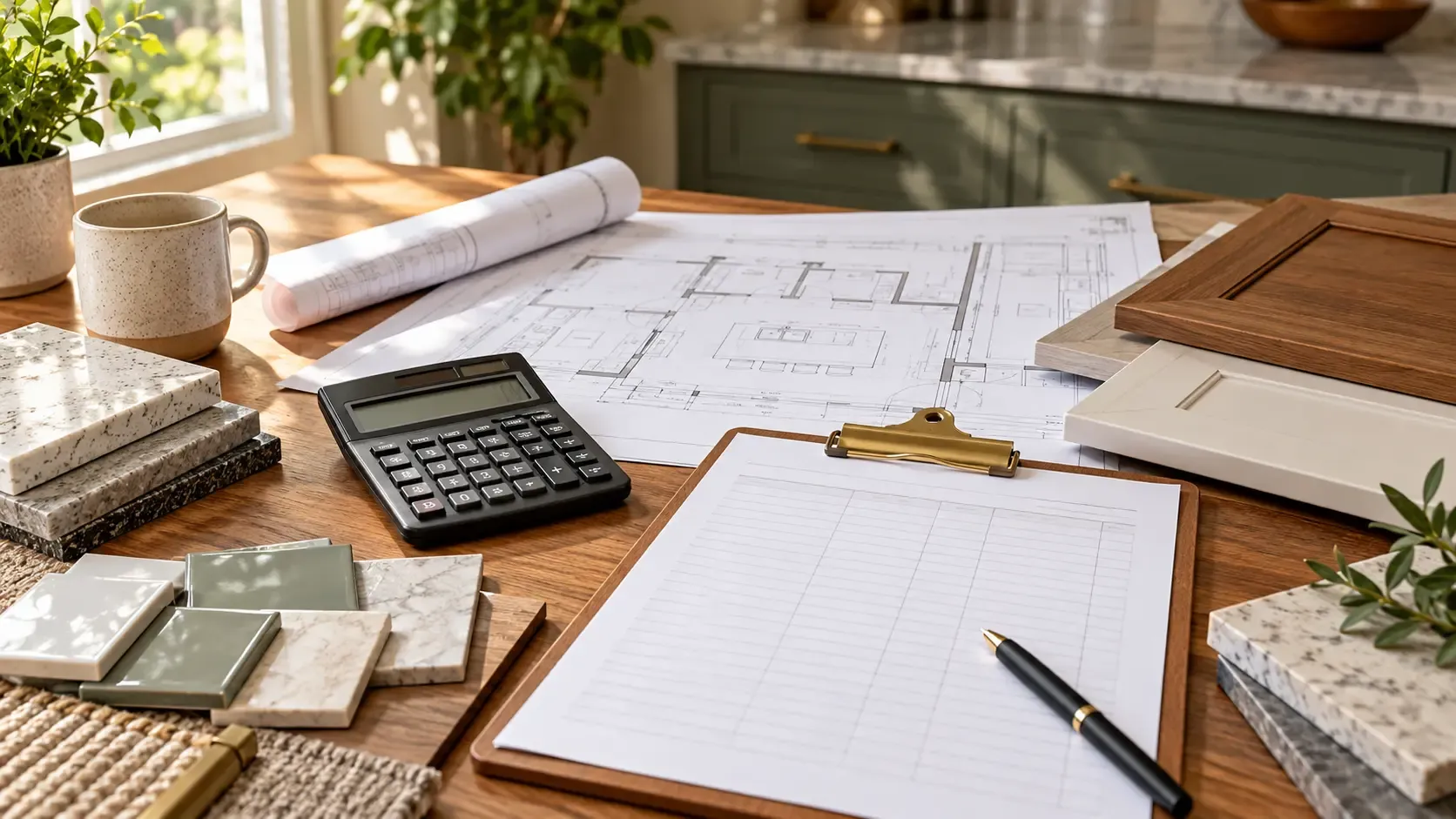 Home remodeling financing in Bonita Springs planning illustration