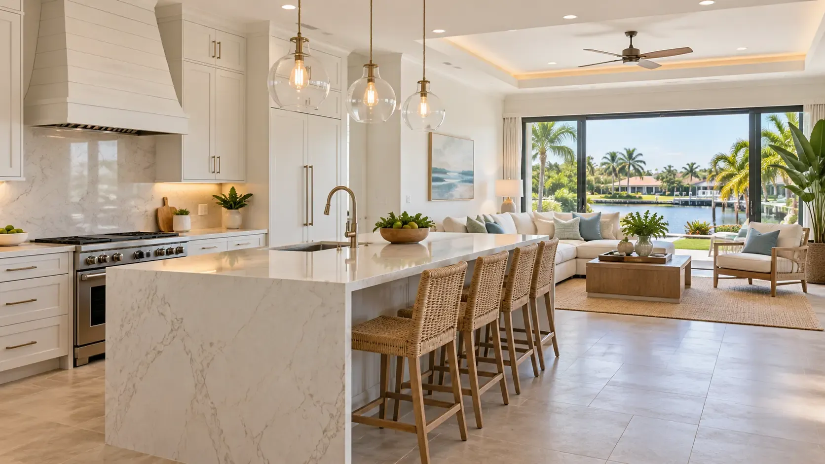 Home remodeling financing in Bonita Springs project consultation illustration